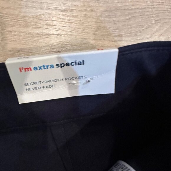 OLD NAVY BLUE WOMENS HIGH RISE PIXIE PANTS SIZE 0 NEW - Picture 6 of 10